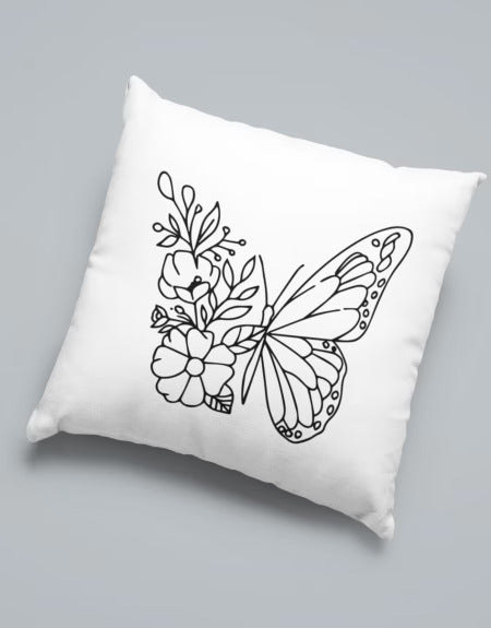 Coussin Butterfly