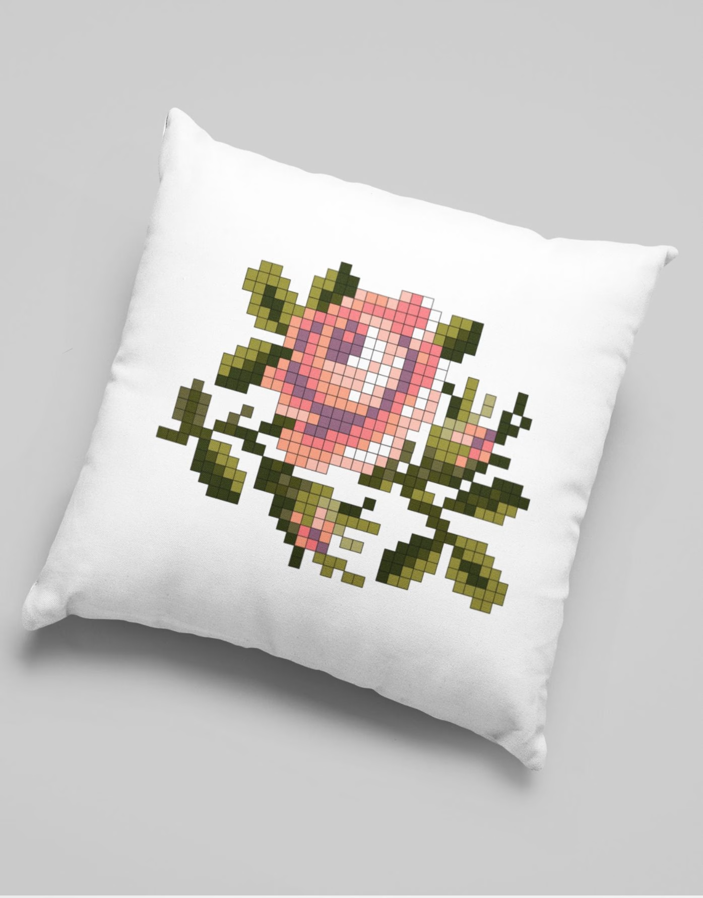 Coussin _ Pixel Flower