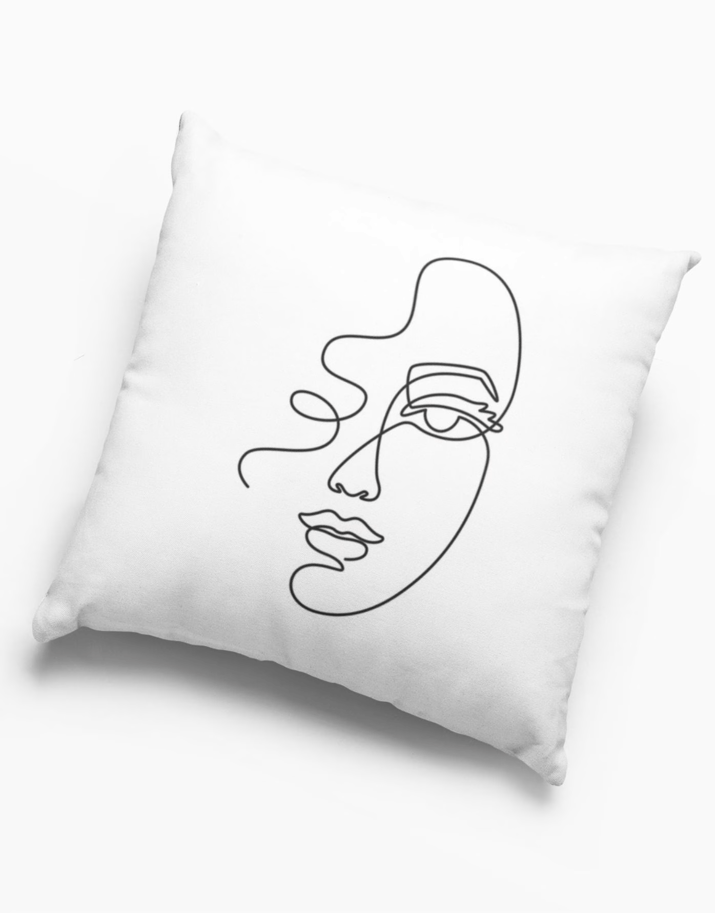 Coussin décoratif_Abstract Face